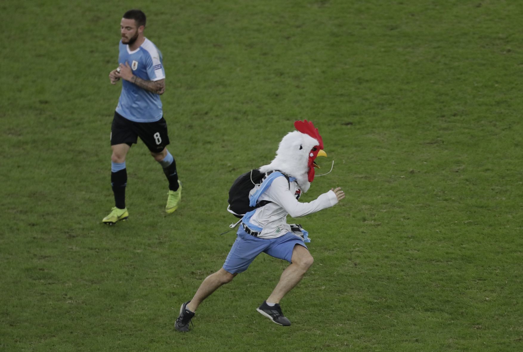 APTOPIX Brazil Soccer Copa America Chile Uruguay